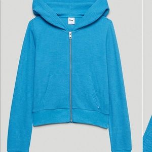 Aritzia TNA thermal light blue